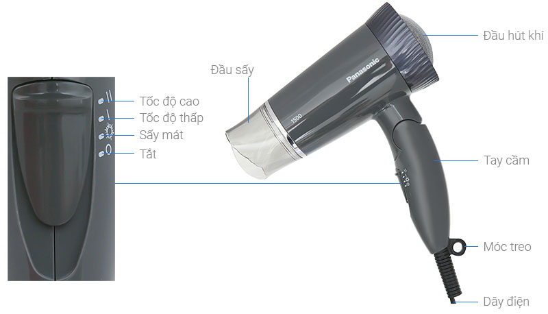 Máy sấy tóc Panasonic EH-ND57-H645