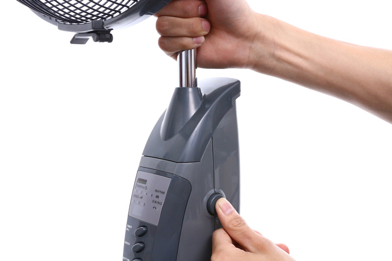 Quạt cây đứng Mitsubishi LV16-RV CY-GY - Màu xám đậm