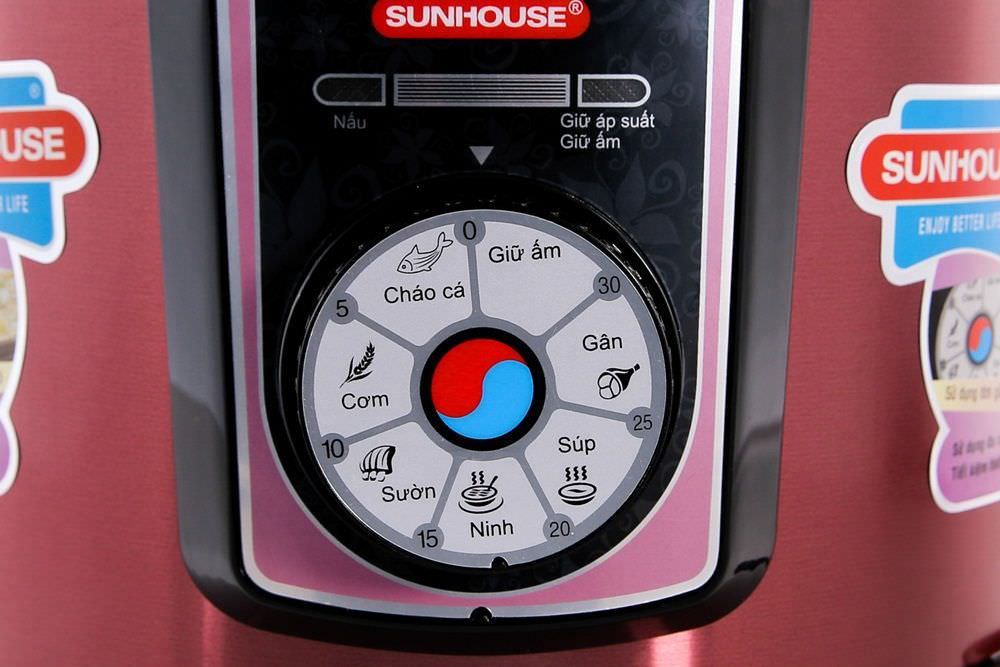 Nồi áp suất điện Sunhouse SHD1755