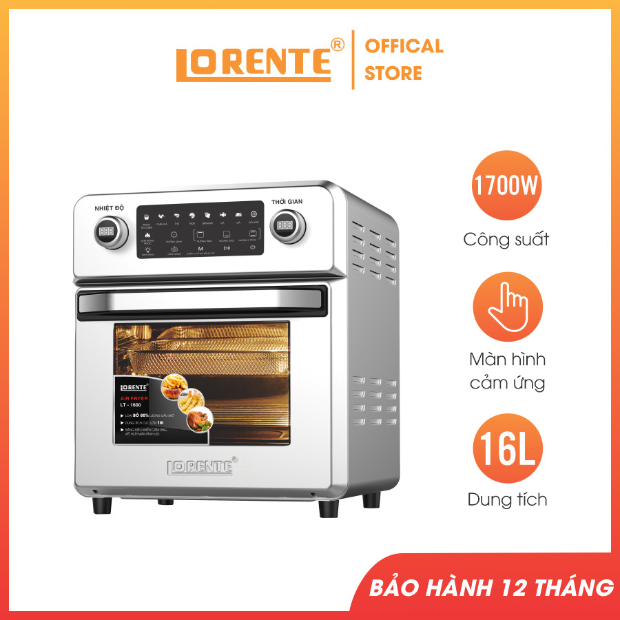 Nồi chiên không dầu cao cấp Lorente LT-1600