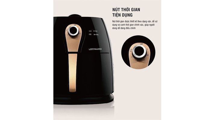 Nồi Chiên Không Dầu Lock&Lock EJF 137FU