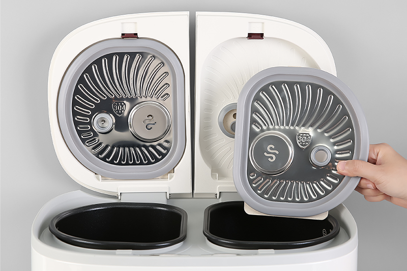 Nồi cơm 2 ngăn đa năng Sharp 1.8 lít KN-TC50VN-WH