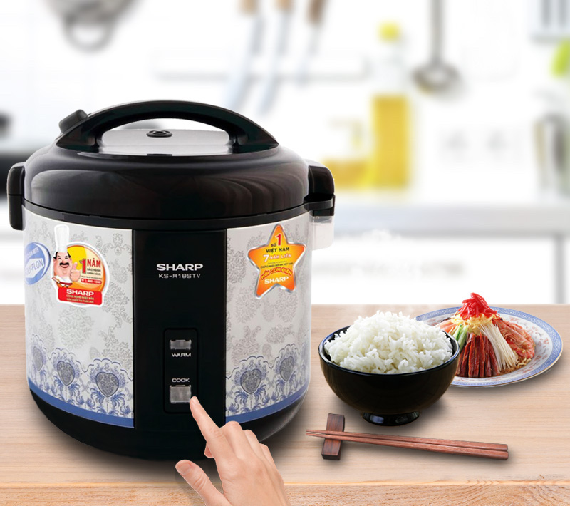 Nồi cơm điện Sharp 1.8L KS-R18ST