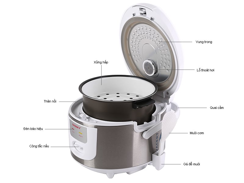 Nồi Cơm Điện Sanaky AT-182T