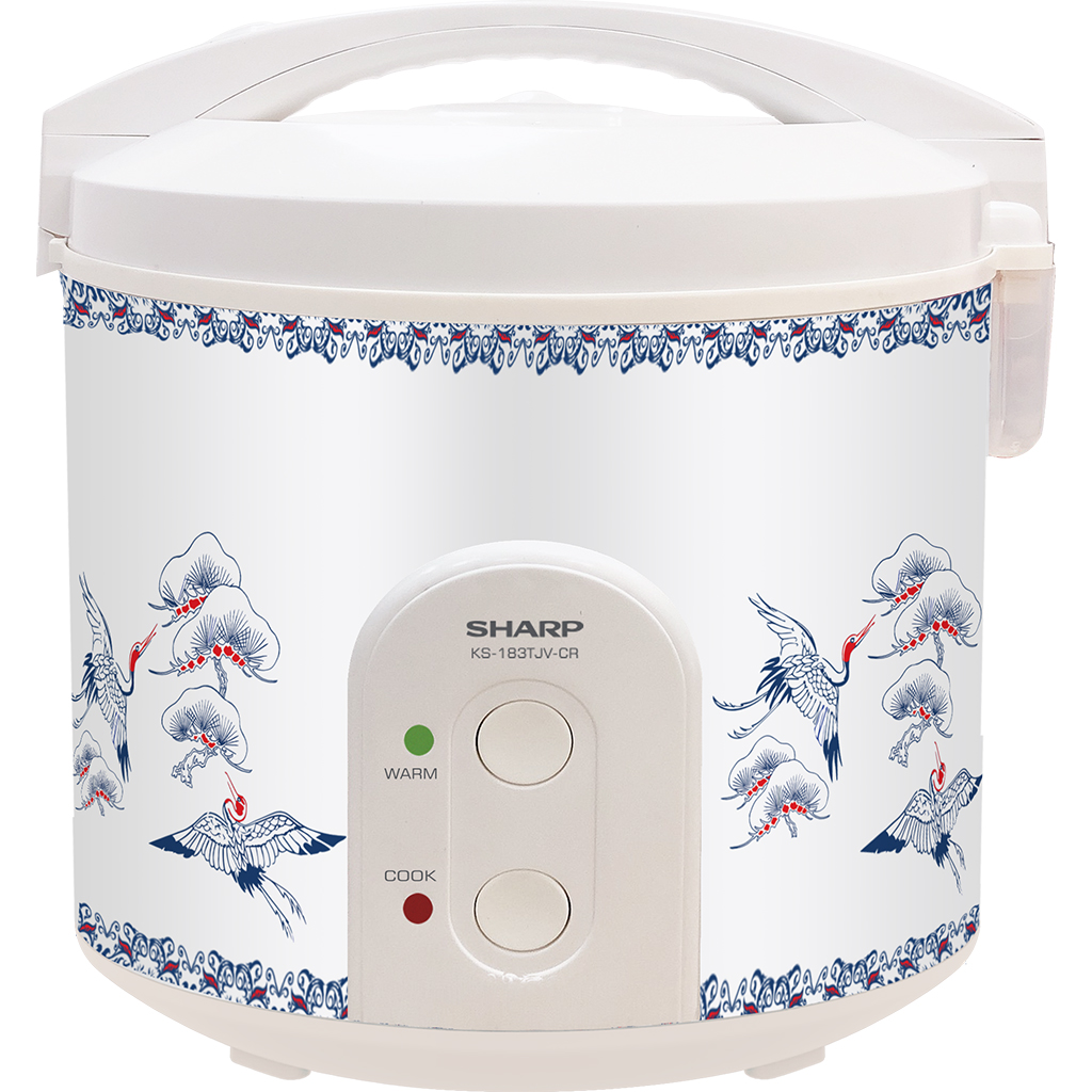 Nồi cơm điện Sharp 1.8 lít KS-183TJV-CR