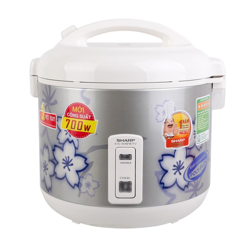 Nồi cơm điện Sharp 1.8L KS-N181ETV