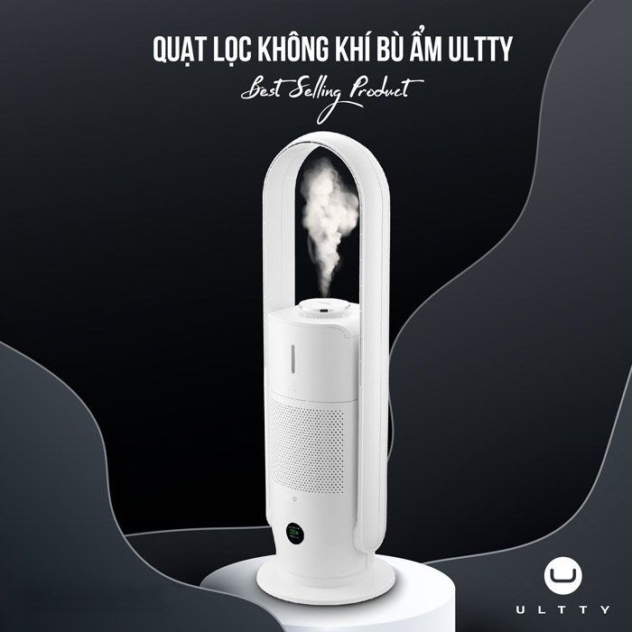 Quạt lọc không khí bù ẩm Ultty SKJ-CR022