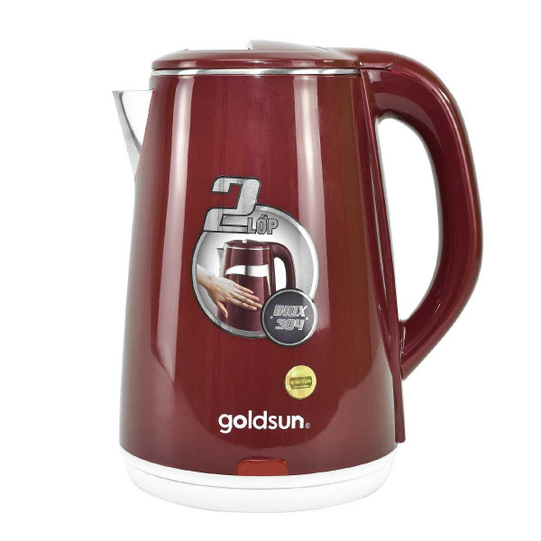 Ấm siêu tốc 2 lớp Goldsun GKT2612