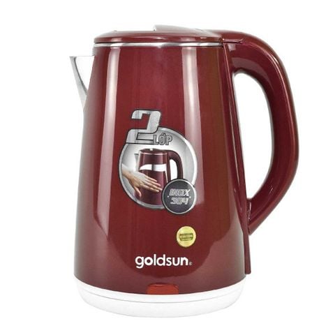 Ấm siêu tốc 2 lớp Goldsun GKT2612