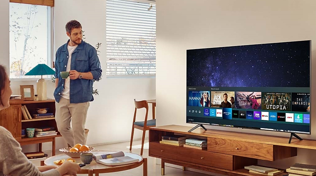 Smart Tivi Samsung 4K 43 inch UA43AU7002