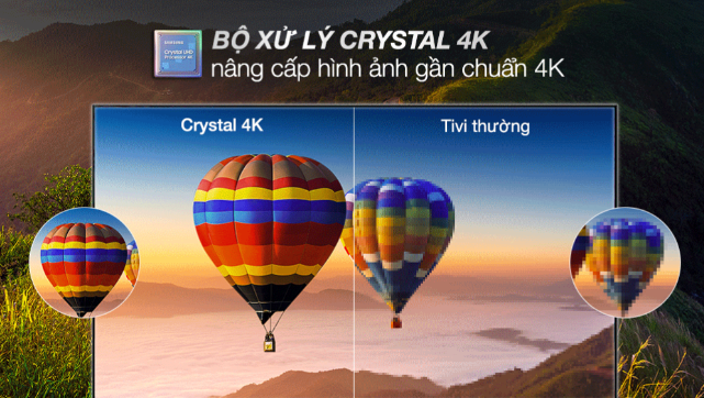 Smart Tivi Samsung 4K Crystal UHD 65 inch UA65BU8000