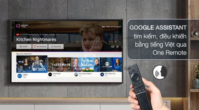 Smart Tivi Samsung 4K Crystal UHD 65 inch UA65BU8000