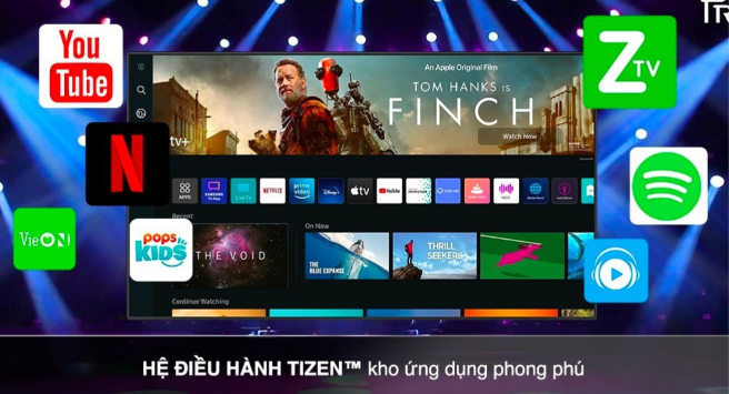 Smart Tivi Samsung 4K Crystal UHD 65 inch UA65BU8000