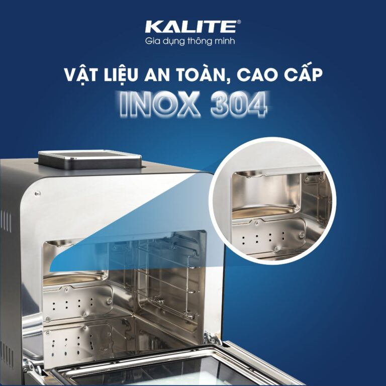 Nồi chiên hơi nước KALITE STEAM STAR 15 lít, đa năng