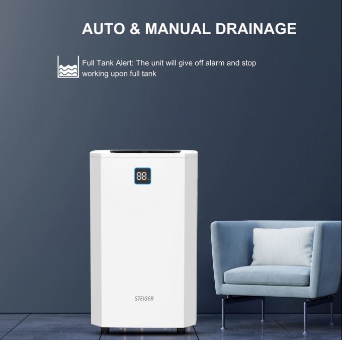 Máy hút ẩm Steiger STG - 855DW