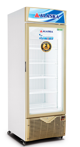 Tủ đông đứng mặt kính Alaska IF-350G