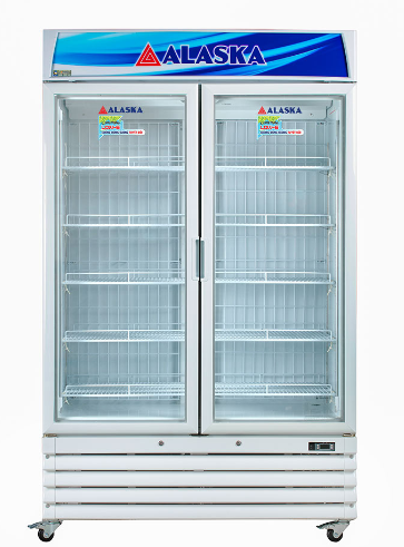 Tủ Đông Đứng Mặt Kính Alaska IF 700G2
