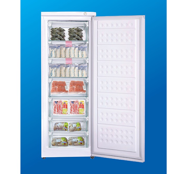 Tủ đông đứng Hòa Phát HUF 450SR1 208 lít 7 ngăn