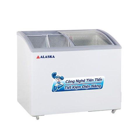 Tủ Đông Nắp Kính Cong Alaska SC-401Y