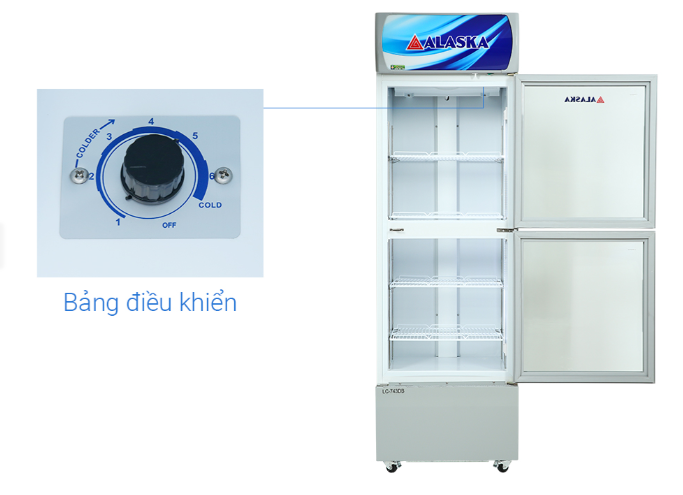 Tủ mát Alaska 382 lít LC 743DB