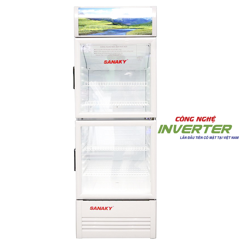 Tủ mát inverter SANAKY 300 lít  VH308W3L