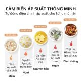 Nồi Áp Suất Điện Đa Năng OLIVO PC60 - 16 Chức Năng - Dung Tích 6L - Công Suất 1000W