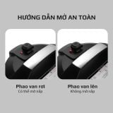Nồi Áp Suất Điện Đa Năng OLIVO PC60 - 16 Chức Năng - Dung Tích 6L - Công Suất 1000W