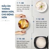 Nồi Cơm Điện OLIVO RC86 - Lòng Nồi INOX 304 Chống Dính Tự Nhiên, Nấu Cơm Ngon