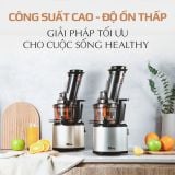 Máy Ép Chậm Đa Năng Olivo SJ200 - Tốc Độ Ép chỉ 39 vòng/phút – Ép Kiệt Bã 98% – Dễ Vệ Sinh