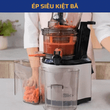 Máy Ép Chậm Đa Năng Olivo SJ200 - Tốc Độ Ép chỉ 39 vòng/phút – Ép Kiệt Bã 98% – Dễ Vệ Sinh