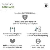 Máy Ép Chậm OLIVO SJ196 Titanium Ép Trái Cây Nguyên Quả Động Cơ AC Cao Cấp Êm Nhất Thị Trường