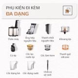 Máy Ép Chậm Đa Năng Olivo SJ200 - Tốc Độ Ép chỉ 39 vòng/phút – Ép Kiệt Bã 98% – Dễ Vệ Sinh