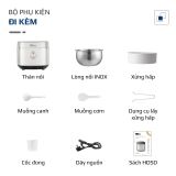 Nồi Cơm Điện OLIVO RC86 - Lòng Nồi INOX 304 Chống Dính Tự Nhiên, Nấu Cơm Ngon