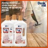 Nước lau sạch và làm sáng bóng sàn gỗ tự nhiên cao cấp Denkmit nắp Nâu - Chai 1 lít (10)