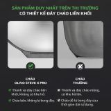 Chảo Inox Chống dính tự nhiên Olivo Steve X Pro - Đáy 5 Lớp, Đường Kính 24cm. Nấu Được Trên Mọi Loại Bếp