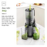 Máy Ép Chậm OLIVO SJ196 Titanium Ép Trái Cây Nguyên Quả Động Cơ AC Cao Cấp Êm Nhất Thị Trường