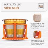 Máy Ép Chậm Đa Năng Olivo SJ200 - Tốc Độ Ép chỉ 39 vòng/phút – Ép Kiệt Bã 98% – Dễ Vệ Sinh