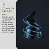 Máy Ép Chậm OLIVO SJ196 Titanium Ép Trái Cây Nguyên Quả Động Cơ AC Cao Cấp Êm Nhất Thị Trường