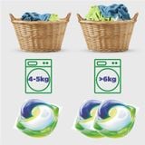 Viên giặt xả cao cấp Ariel All in 1 nhập khẩu Châu Âu - Túi 54 viên (2)