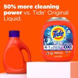 Viên giặt xả quần áo cao cấp Tide Pods Ultra Oxi nhập khẩu Mỹ - Can 104 viên (3)