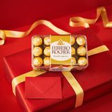 Sô cô la hảo hạng Ferrero Rocher nhập khẩu Đức - Hộp vuông nơ 225gr (6)