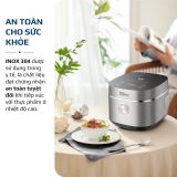 Nồi Cơm Điện OLIVO RC86 - Lòng Nồi INOX 304 Chống Dính Tự Nhiên, Nấu Cơm Ngon