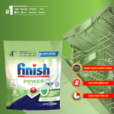 Viên rửa bát Finish Power All in 1 Eco 0% - Túi 70 viên