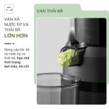 Máy Ép Chậm OLIVO SJ240 Giải Pháp Hoàn Hảo Cho Việc Ép Kết Hợp Trái Cây, Rau Củ