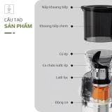 Máy Ép Chậm OLIVO SJ240 Giải Pháp Hoàn Hảo Cho Việc Ép Kết Hợp Trái Cây, Rau Củ