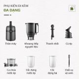 Máy Ép Chậm OLIVO SJ240 Giải Pháp Hoàn Hảo Cho Việc Ép Kết Hợp Trái Cây, Rau Củ