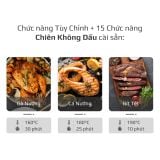 Nồi Chiên Hơi Nước OLIVO SF15 37 Chương Trình Cài Sẵn Dung Tích 15L Công Suất 2620W
