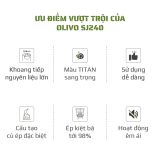 Máy Ép Chậm OLIVO SJ240 Giải Pháp Hoàn Hảo Cho Việc Ép Kết Hợp Trái Cây, Rau Củ