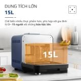 Nồi Chiên Hơi Nước OLIVO SF15 37 Chương Trình Cài Sẵn Dung Tích 15L Công Suất 2620W