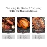Nồi Chiên Hơi Nước OLIVO SF15 37 Chương Trình Cài Sẵn Dung Tích 15L Công Suất 2620W